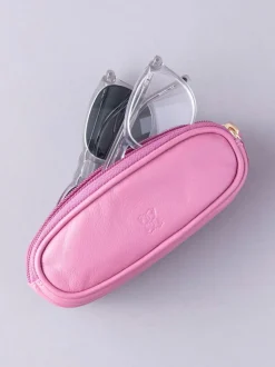 mauve - Étui Lakeland en cuir à deux verres