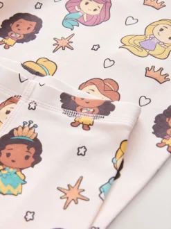 Mauve/Crème - Disney Princess Pyjamas Se blottir 2 Pack (9mois-10ans)