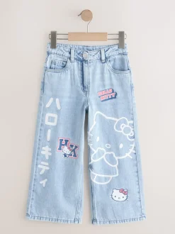 Mi-lavage - Hello Kitty Jambe large Jean (3-16ans)