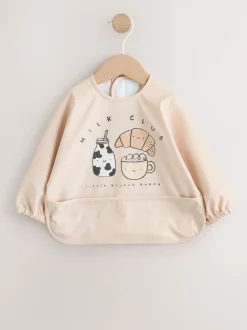 Milk Club - Bavoir à manches de sevrage et d’alimentation