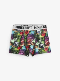 Minecraft - Lot de 5 boxers (3-16ans)