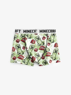 Minecraft - Lot de 5 boxers (3-16ans)