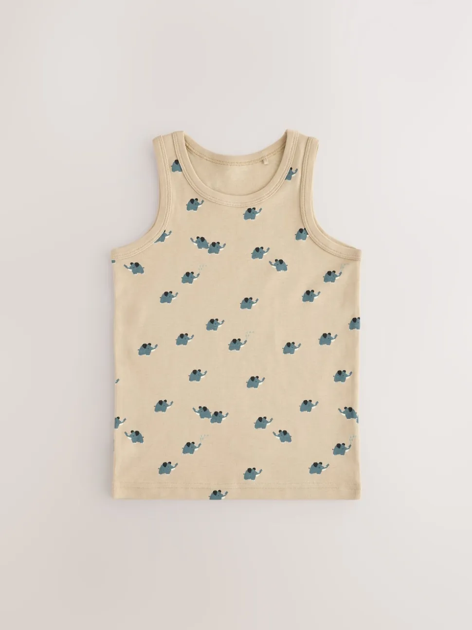 Mini Safari Imprimé - Lot de 5 débardeurs 100 % coton (1.5-8ans)