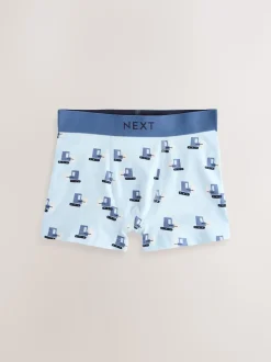 Mini véhicule bleu - Lot de 10 boxers (1.5-16ans)