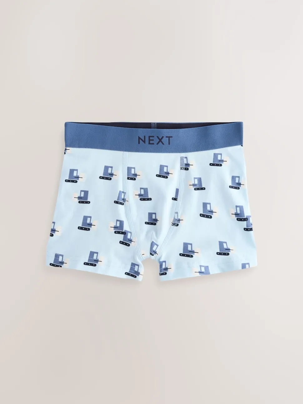 Mini véhicule bleu - Lot de 10 boxers (1.5-16ans)