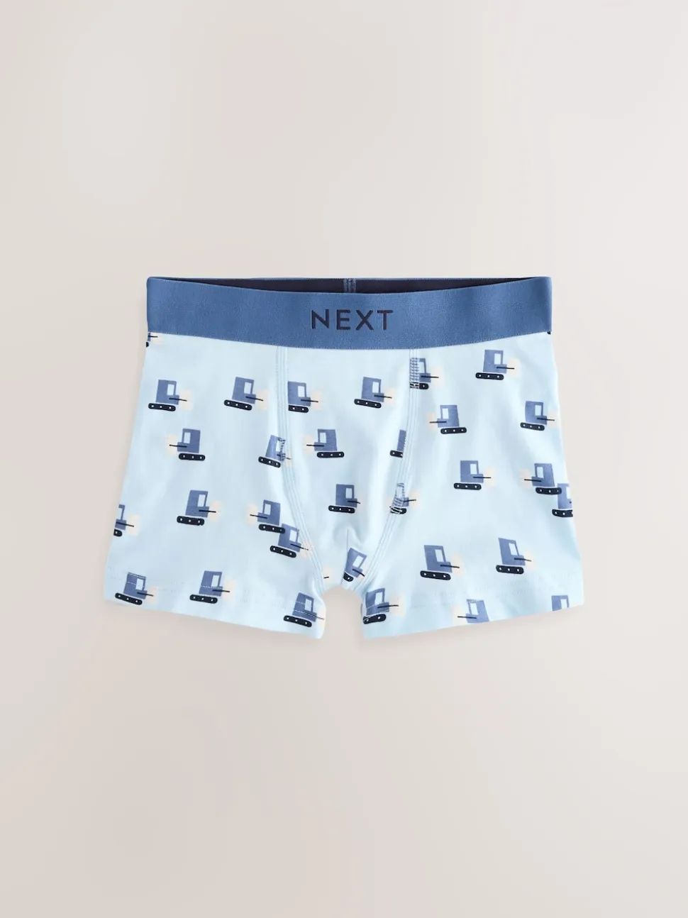 Mini véhicule bleu - Lot de 10 boxers (1.5-16ans)