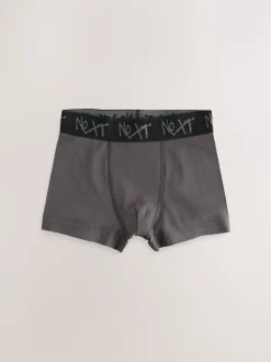 Minéral multicolore avec ceinture noire - Lot de 7 boxers (2-16ans)