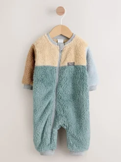 Minéraux - Combinaison de nuit en polaire color block