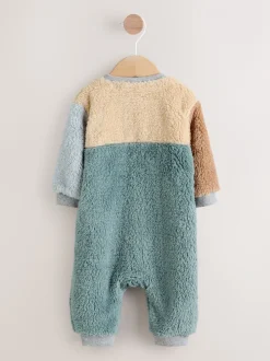 Minéraux - Combinaison de nuit en polaire color block