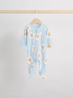 Minéraux - Lot de 4 dors-bien bébé à fermeture éclair bidirectionnelle (0mois -2ans)