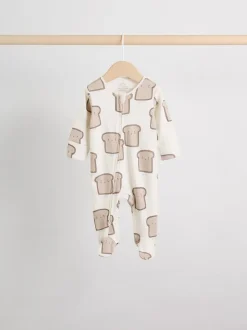 Minéraux - Lot de 4 dors-bien bébé à fermeture éclair bidirectionnelle (0mois -2ans)