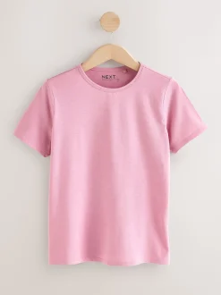 Minéraux - Lot de 5 T-shirts riches en coton à Col rond