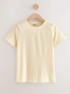 Minéraux - Lot de 5 T-shirts riches en coton à Col rond