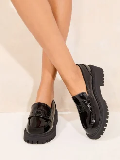 Mocassins Lipsy Penny en similicuir vernies