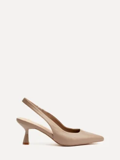 Mocha - Linzi Presley Stiletto Pointed Escarpins et talons