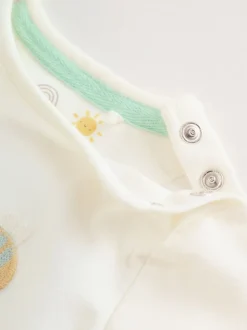 Mon premier blanc de Pâques - Ensemble t-shirt et legging bébé (0mois-2ans)