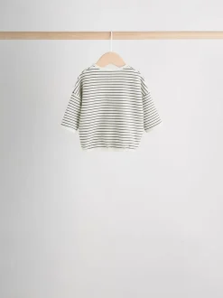 Mono Stripe (mono) - Lot de 4 t-shirts à manches longues bébé (0mois2ans)