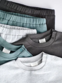 monochrome - Ensemble sweat et jogging bébé 6 pièces (0mois-3ans)