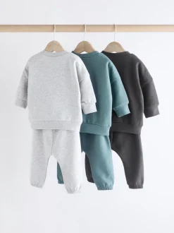 monochrome - Ensemble sweat et jogging bébé 6 pièces (0mois-3ans)