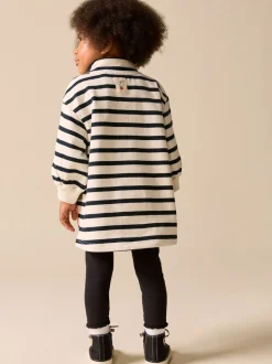 monochrome - Robe en molleton à col zippé (3mois7ans)