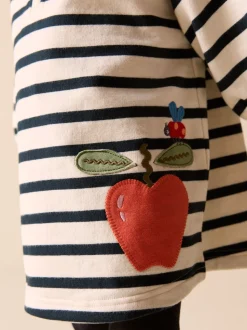 monochrome - Robe en molleton à col zippé (3mois7ans)