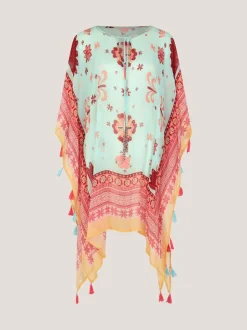 Monsoon Court caftan fleuri Abbie