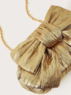 Monsoon Sac Oversized Nœud métallisé Tone