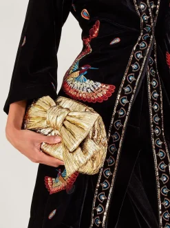 Monsoon Sac Oversized Nœud métallisé Tone