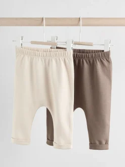 Motif ours neutre - Baby 100% Cotton Leggings 2 Pack (0mois-2ans)