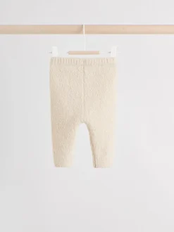 Motif ours neutre - Ensemble haut et legging en maille (0mois-2ans)