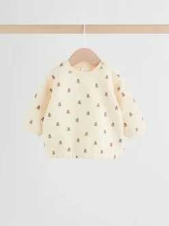 Motif ours neutre - Ensemble sweat matelassé et survêtement bébé (0mois à2ans)