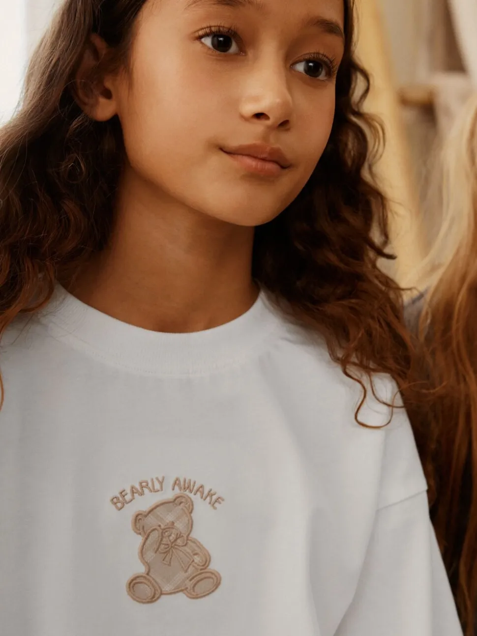 Motif ours neutre - Lot de 2 pyjamas tissés à carreaux (3-16ans)