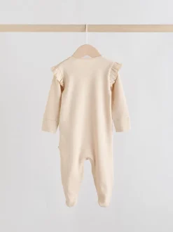 Motif ours neutre - Lot de 3 dors-bien bébé à fermeture éclair bidirectionnelle (0-2ans)