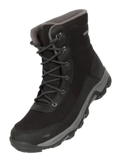 Mountain Warehouse Bottes de neige doublées en polaire pour hommes