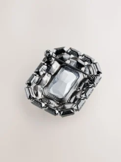 Métal de canon - Broche à bijoux scintillants