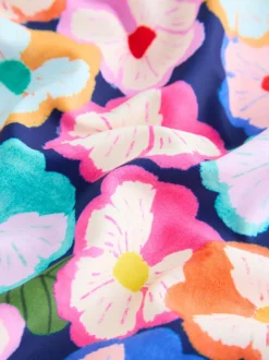 Multi Floral - Maillot de bain festonné (3-16ans)