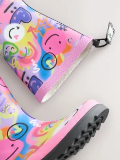 Multi Graffiti imprimé - Bottes de pluie