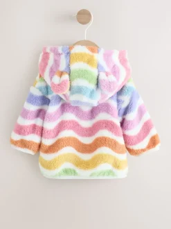 Multi Lumineux - Veste zippée à capuche en polaire bébé (0mois-2ans)
