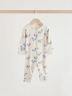 Multi Safari Animal - Combinaisons de sommeil pour bébé 4 Pack (0mois-3ans)