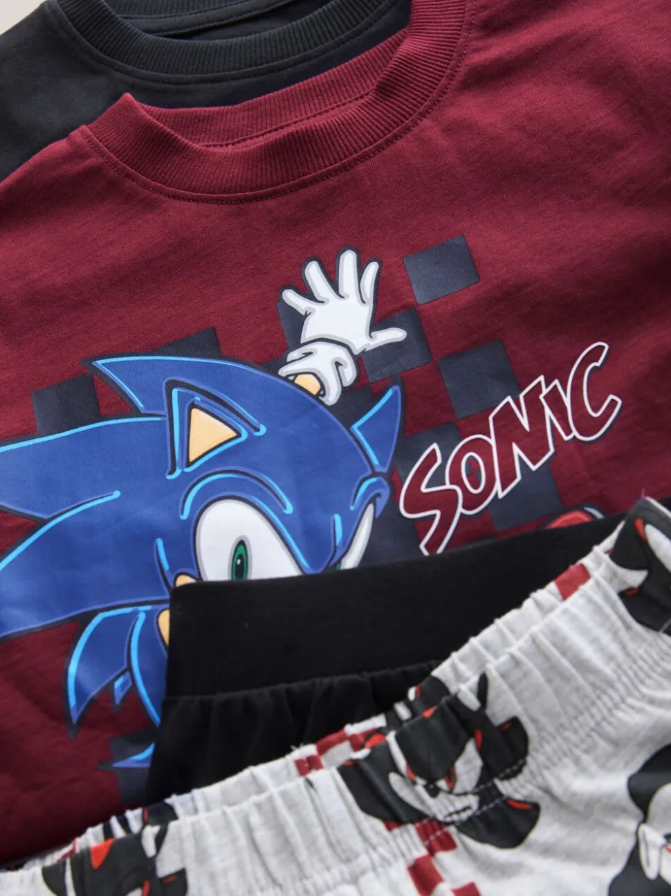 Multi Sonic - Lot de 2 pyjamas sous licence Jogger (3-14ans)