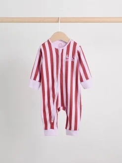 Multi Stripe (Multi Stripe) - Combinaisons de nuit à fermeture éclair pour bébés 3 Pack (0mths-3yrs)