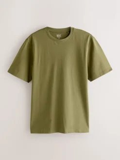 Multicolore - Ajustement régulier - Lot de t-shirts essentiels en coton 6