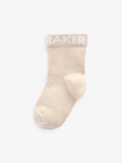Multicolore - Baker by Ted Baker Bébé Chaussettes 5 Lot
