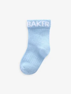 Multicolore - Baker by Ted Baker Bébé Chaussettes 5 Lot