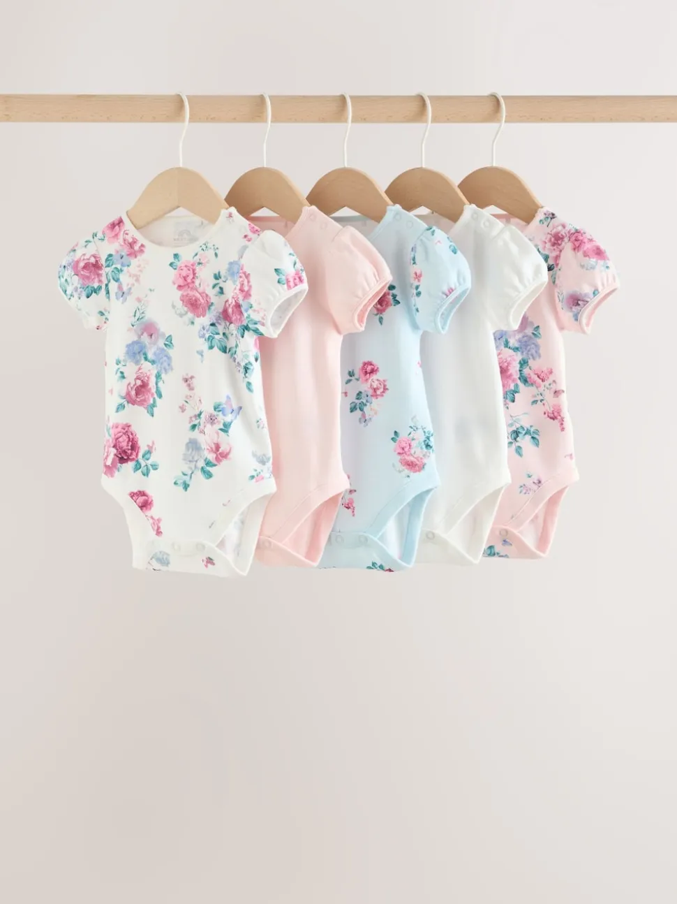 Multicolore - Bébé Manches courtes Bodysuits 5 Pack