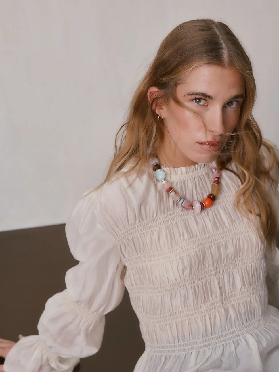 Multicolore - Collier de grosses perles