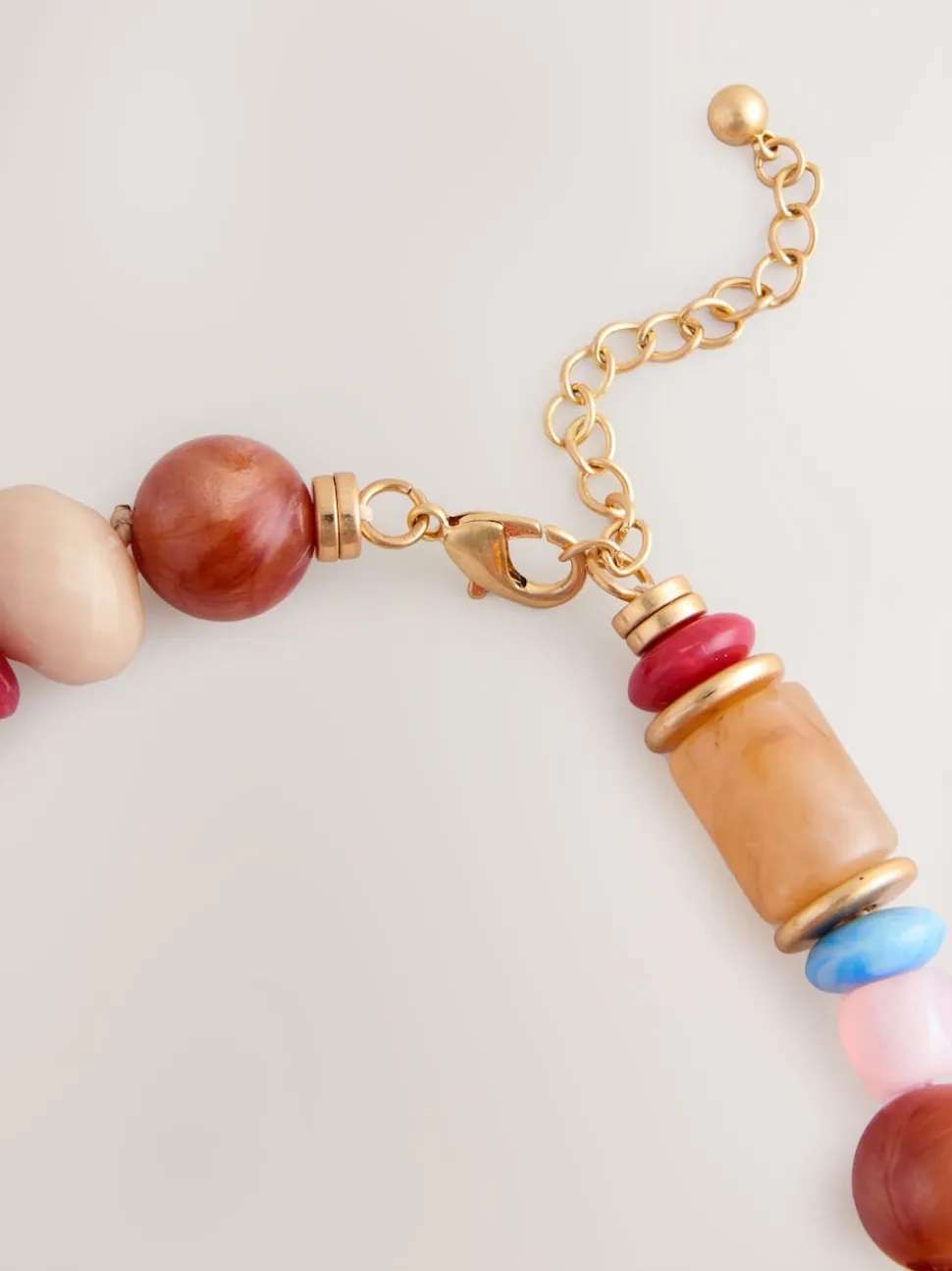 Multicolore - Collier de grosses perles