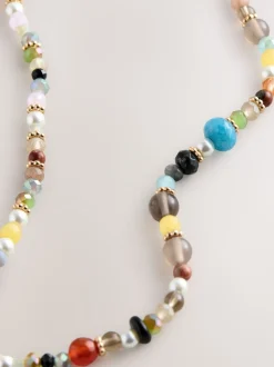 Multicolore - Collier de perles