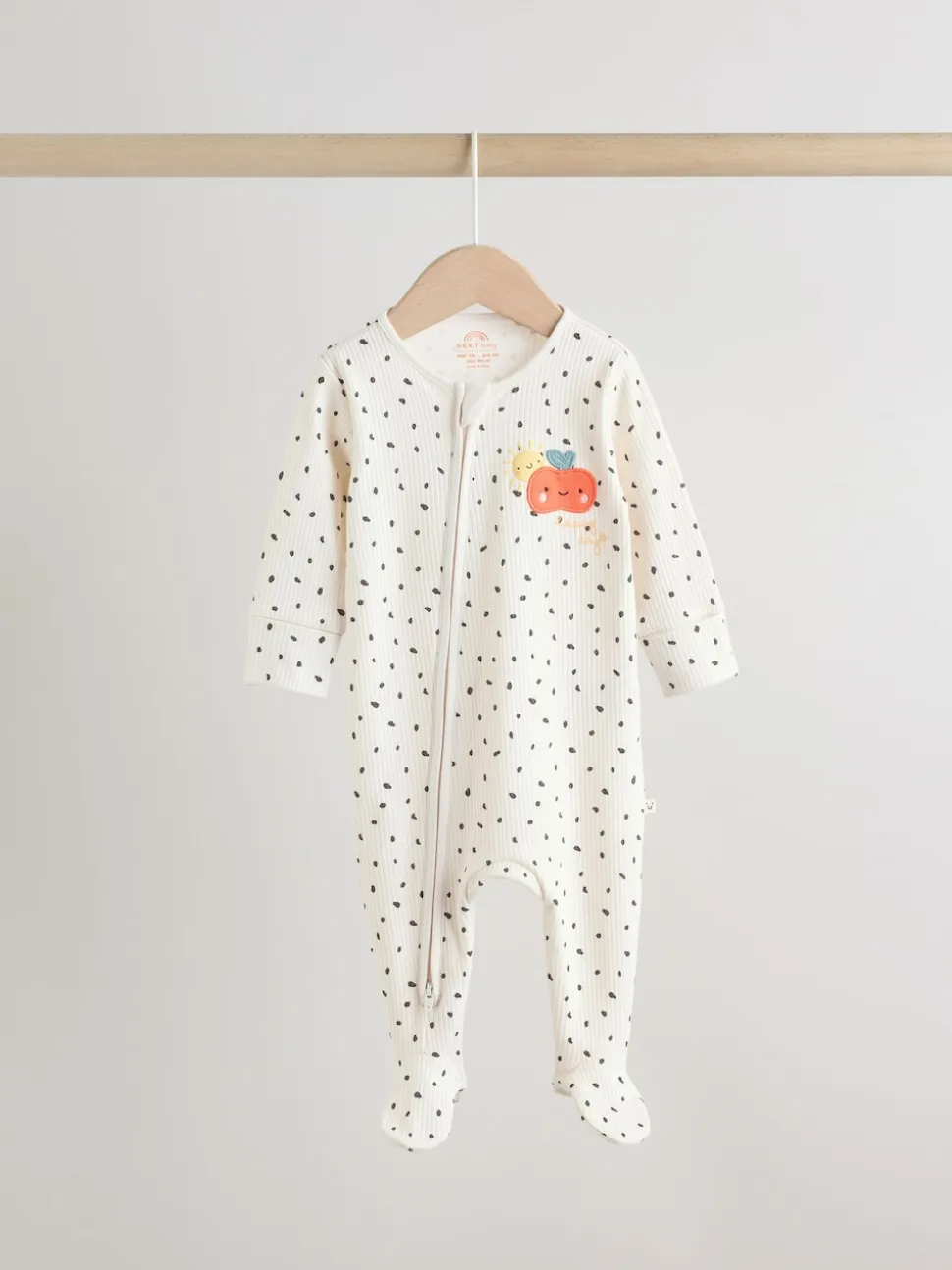 Multicolore - Combinaison de nuit zippée pour bébé 3 Pack (0-2ans)