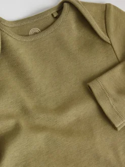 Multicolore - Lot de 5 bodys bébé